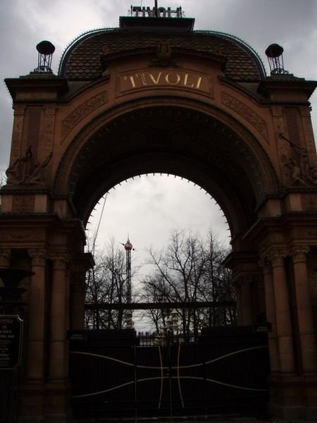 Tivoli Gardens - very VERY closed
