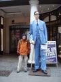 The world's tallest man, in the flesh