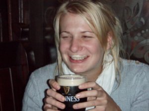 Now that's how you drink a pint of Guinness!
