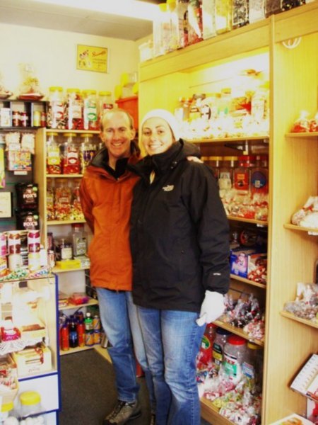 Candy store at the Piece Hall: