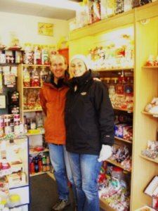 Candy store at the Piece Hall: