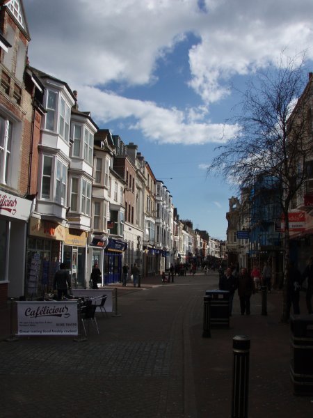 The streets of Weymouth