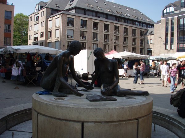 Sculpture in Louvain-la-Neuve