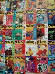 Exhibition of Spirou comics