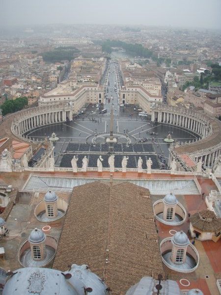 View from the top of St Peter's