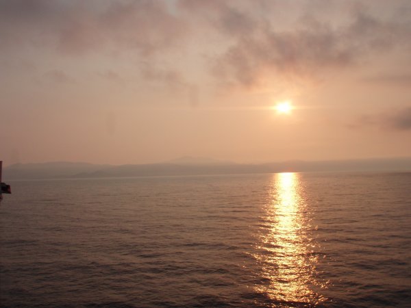 Dawn on the Mediterranean