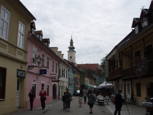 Multi-pastel streets in Kaptol