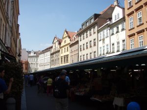 Sunday Market in the Old Town Centre