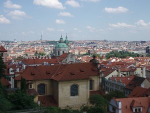 Views of Prague from the Castle