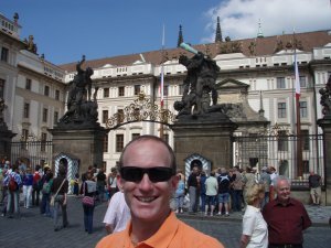 Michael at Prague Castle
