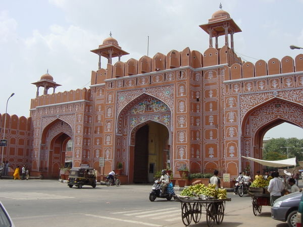 Entrance to the pink city- Jaipur
