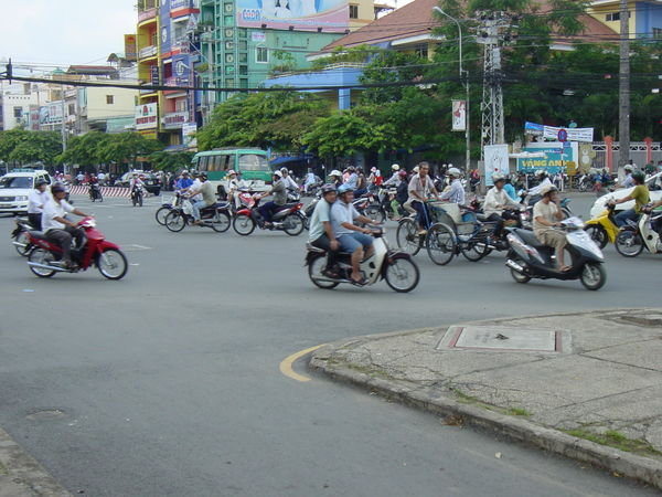 mopeds in Saigon