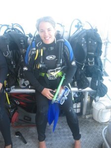 in my scuba gear on the Whitsundays!