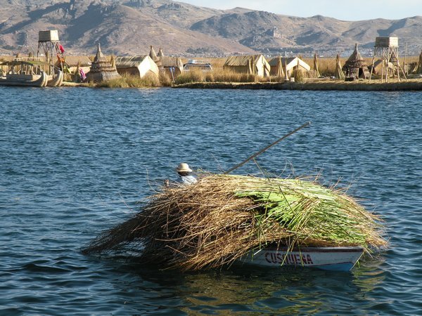 on Lake Titicaca