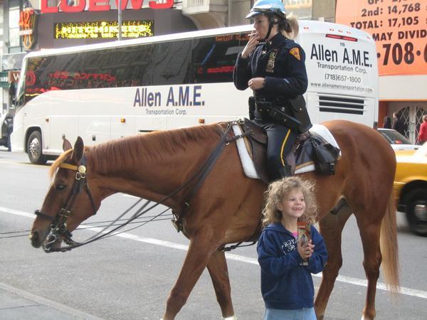Policewoman on Horse