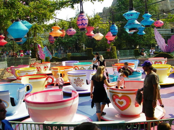 Disneyland - the famous Teacups