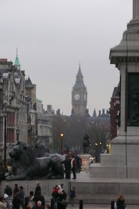 Trafalgar Square and Big Ben
