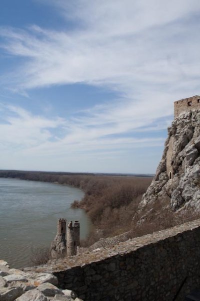 The Danube from Devin Castle