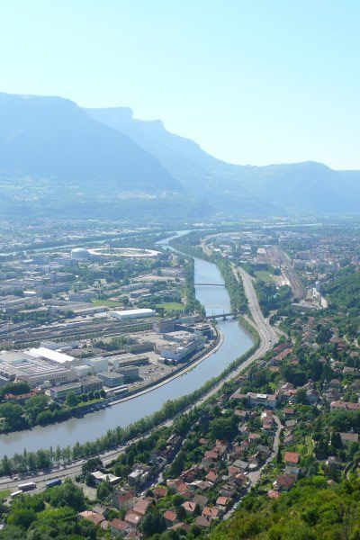 Grenoble from the Bastille