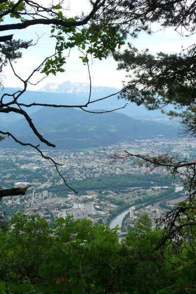 View over Grenoble