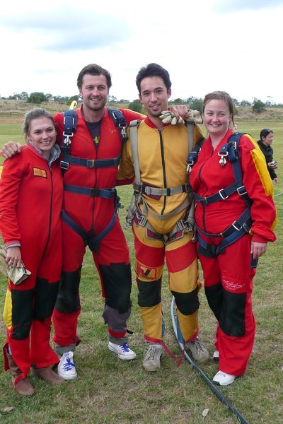 After the skydive