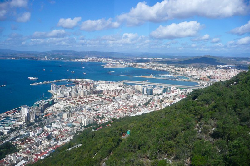 Gibraltar from above