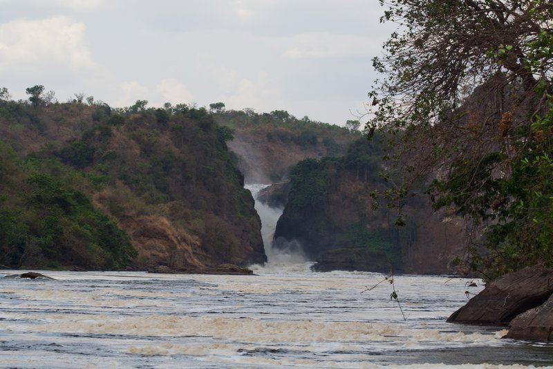 Murchison Falls from the Boat