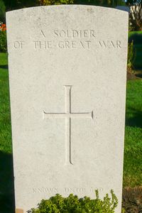 Grave of an unknown soldier