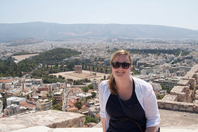 Lara in Athens