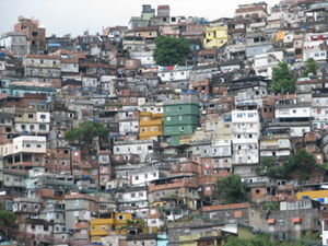 One of the 700 Favelas in Rio de Janeiro