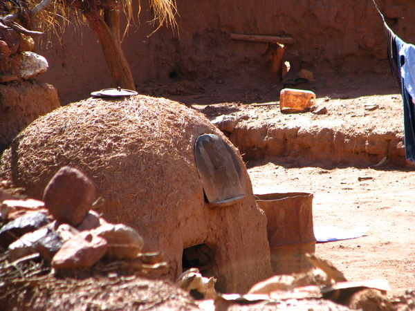 Oven in the Yard of a Home in a Pueblo Outside of Tupiza