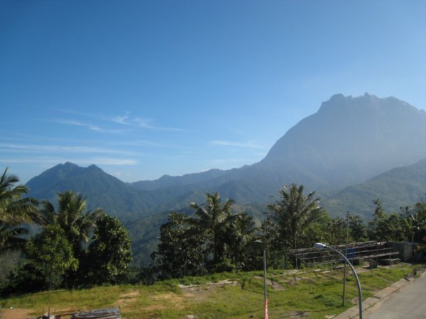 M Kinabalu from a distance