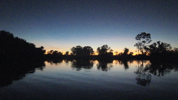 Sunset on the Pantanal