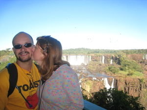 Love at the Iguacu Falls