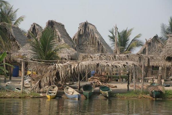 Thatched Roofs and Dugout Canoes of Miami, Honduras