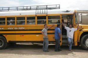 One of my Final Retired US Schoolkids Buses