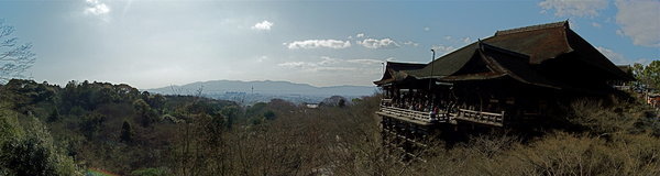View of Kyoto from Kiyomizudera Temple