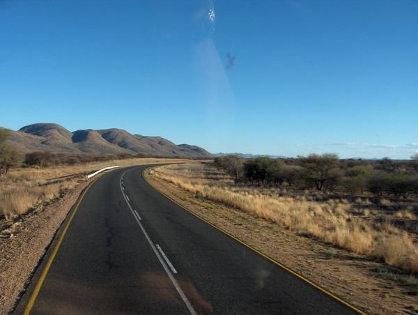 The Trans-Kalahari Highway