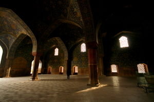 Interior of the Imam Mosque, Esfahan