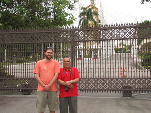 Me & Mansour at the Istana