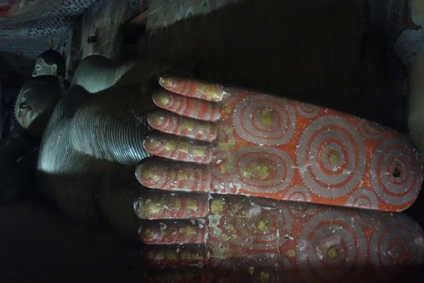 Buddha's holy feet