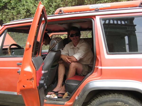 Duncan and the Jeep