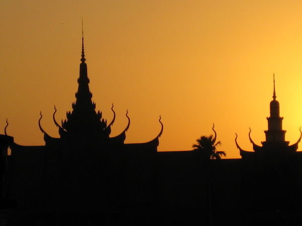 Sunset over the National Museum