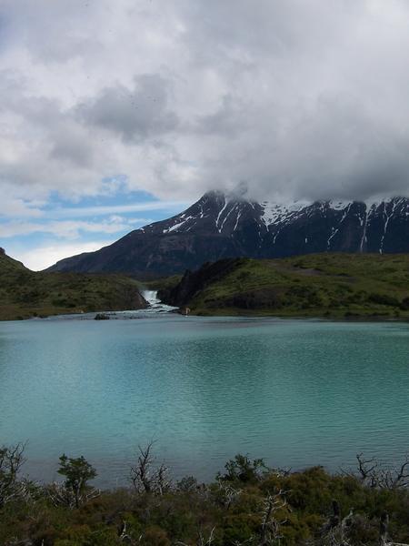 A glacial lake