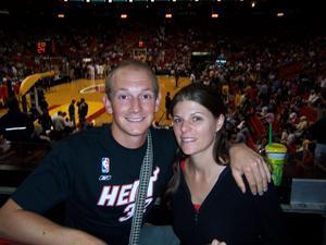 Us at the Heat Game