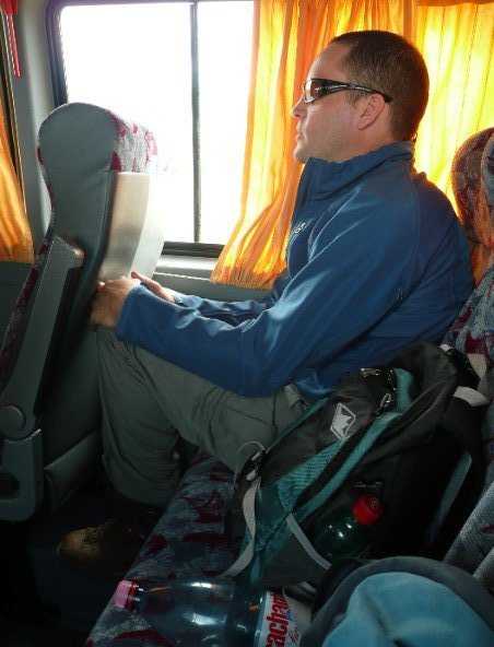 Not All Buses Have Gringo-Sized Seats
