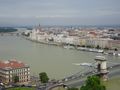 view from buda castle's dome