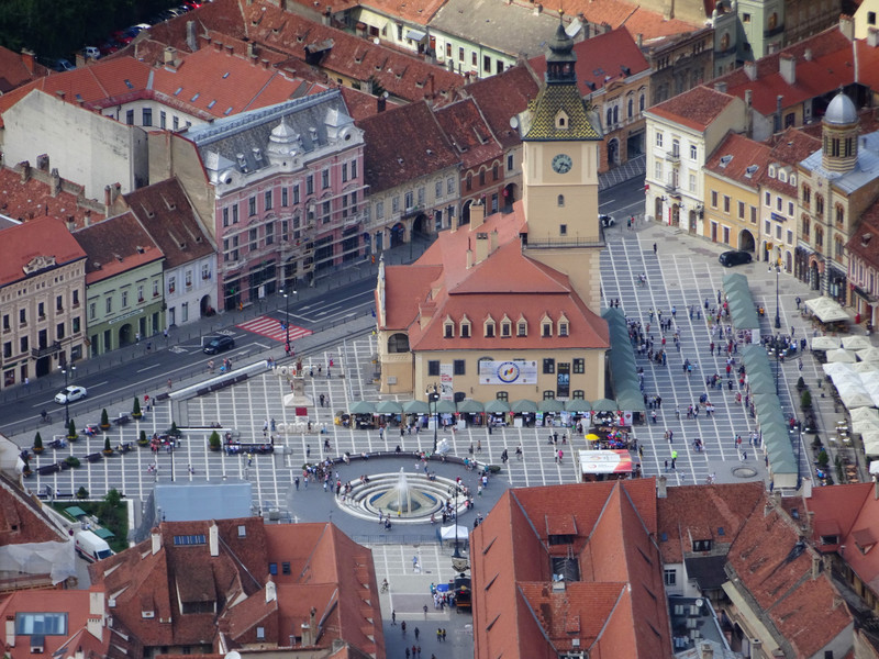 view of brasov council square