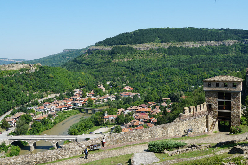 view from tsarevets fortress