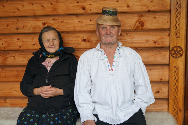 maramures - gheorghe the horinka distiller and his wife 
